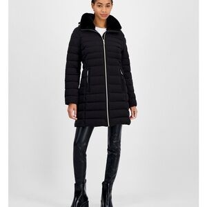 Women's Black Puffer Coat
